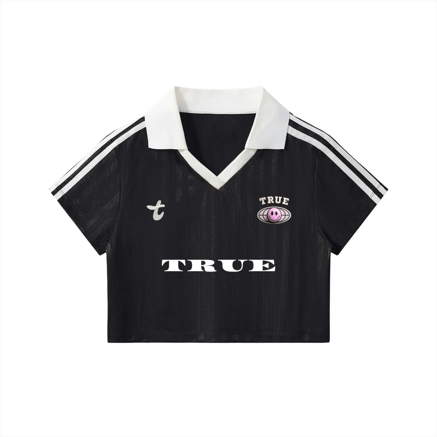 Football Blacked Cropped Jersey 00
