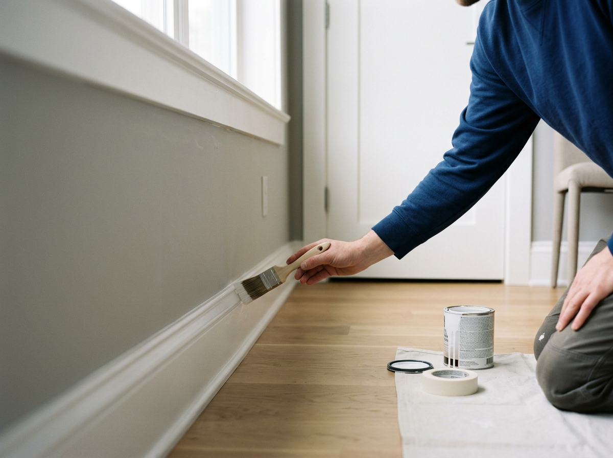 Baseboard Painting