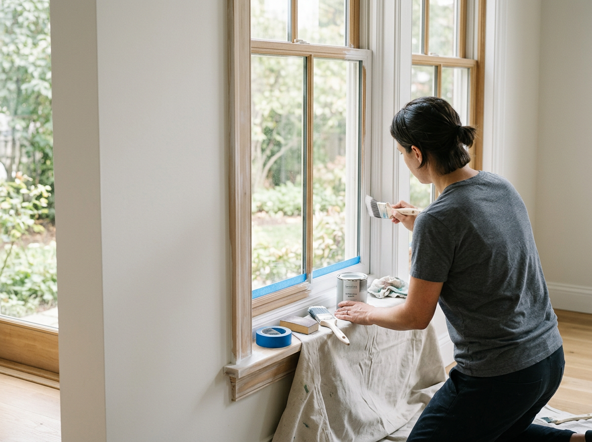 Window Trim Painting