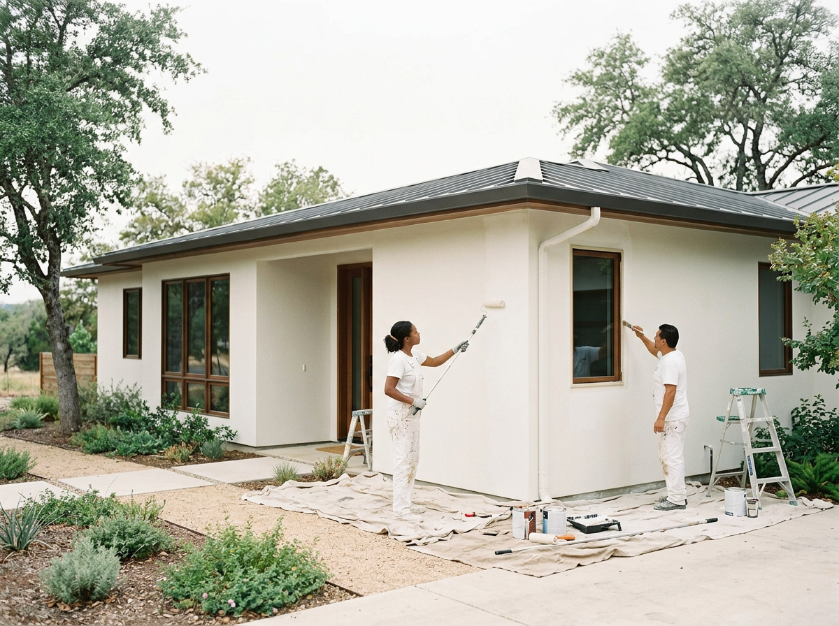 Whole House Exterior Painting
