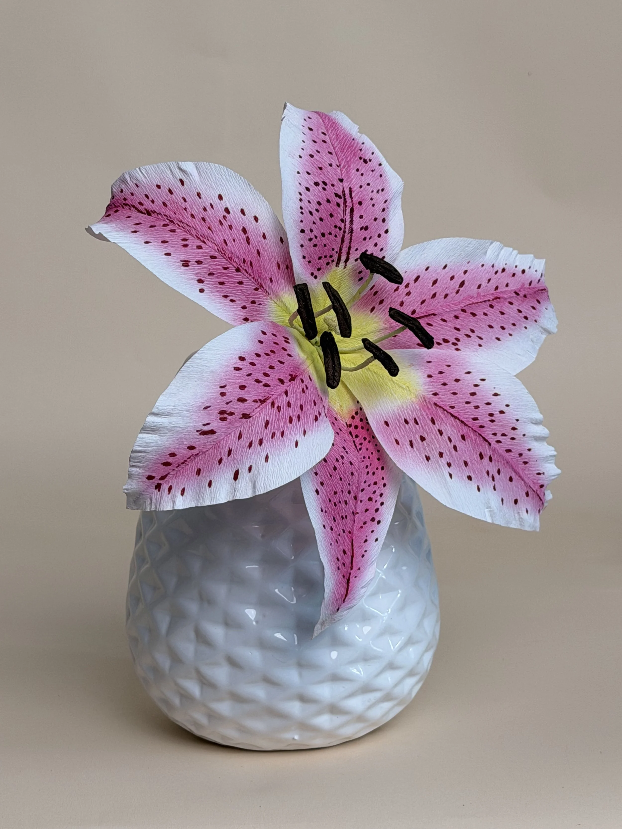 The Stargazer Lily | Handmade Paper Flower