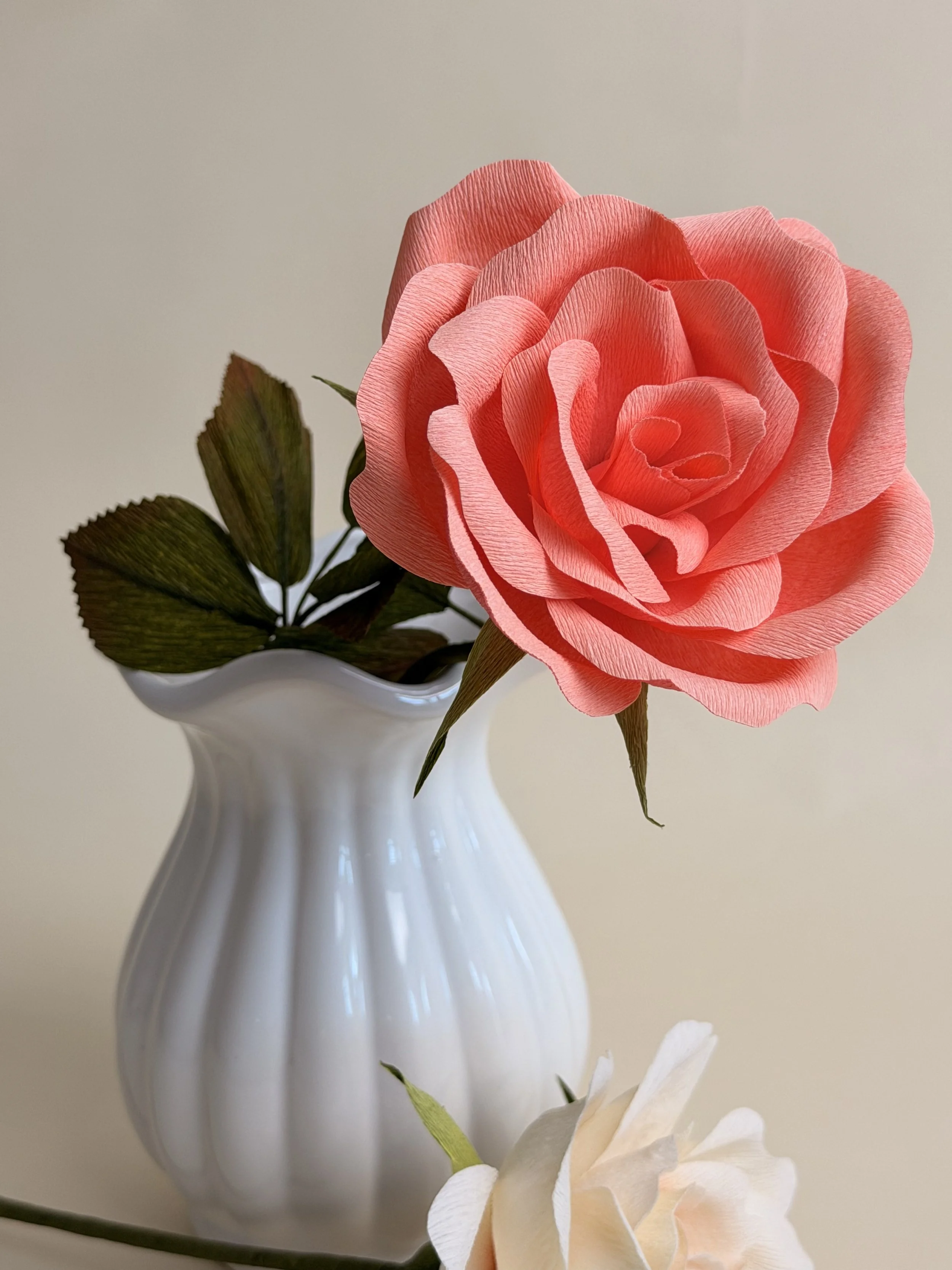 Double-Sided Crepe Paper Roses | Choose Your Colorway
