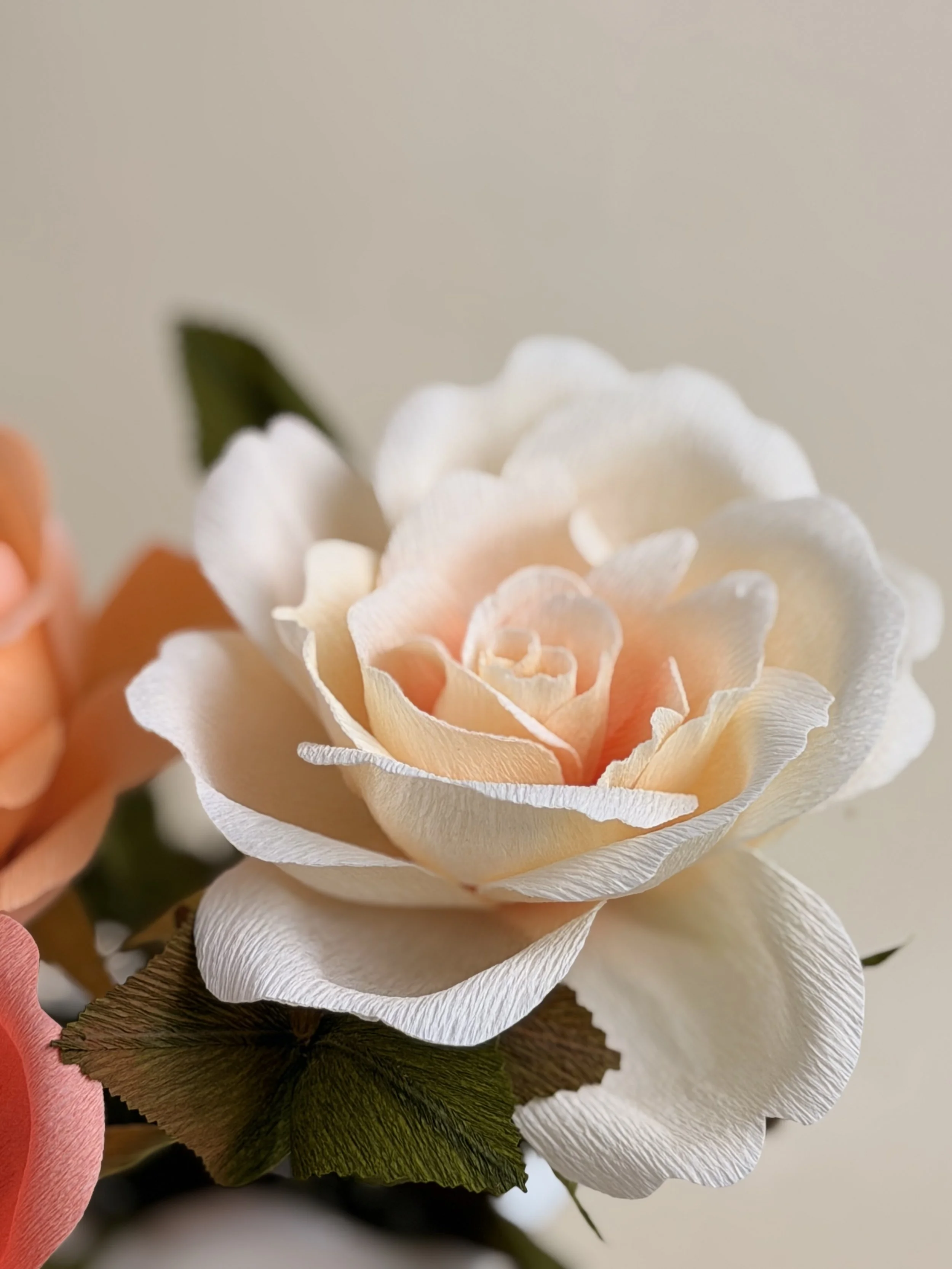 Hand-Painted Paper Roses | Choose Your Colorway