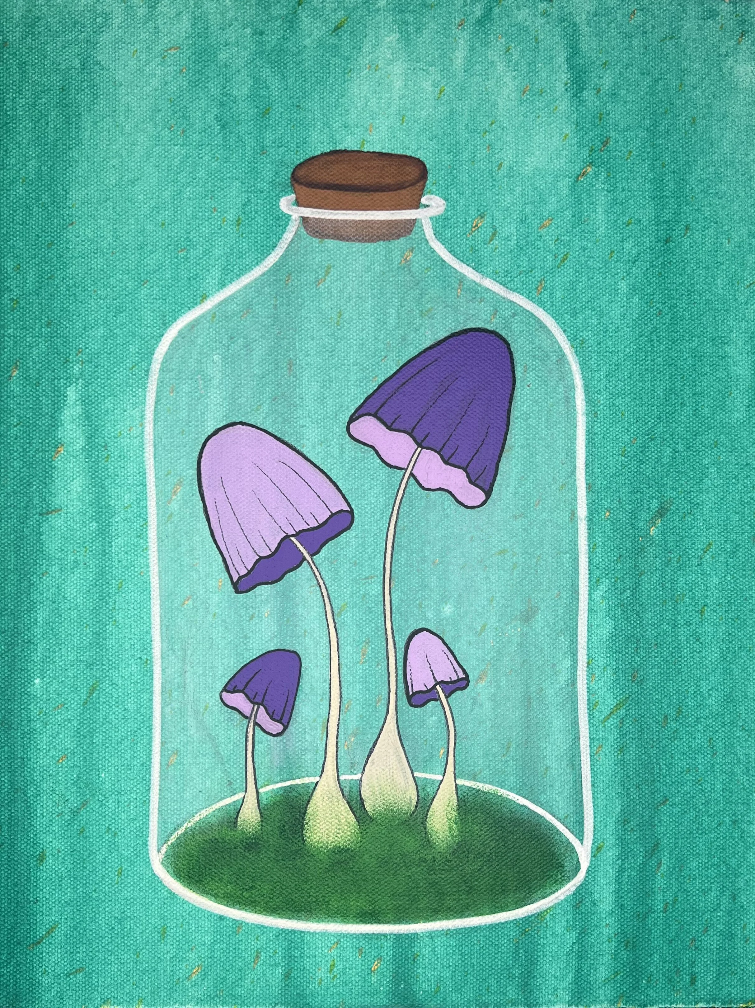 The Bell Jar - 11X14 - $75 