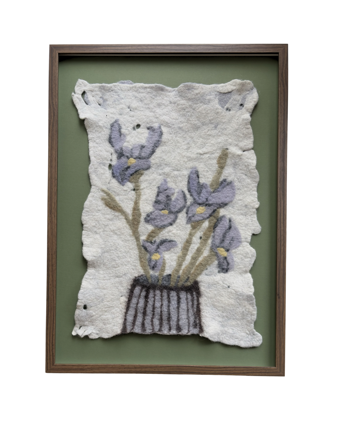 tending to irises