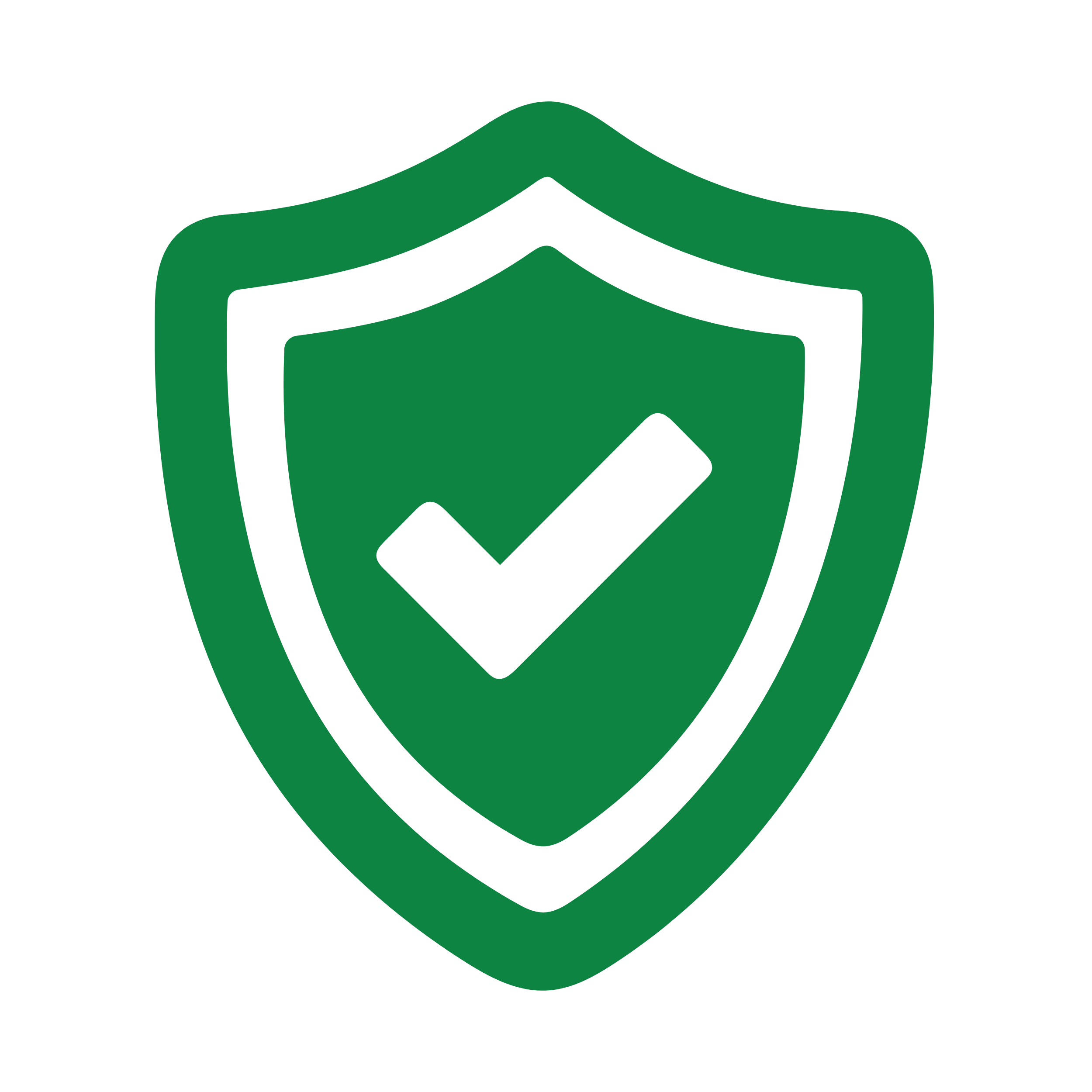 Green 3D symbol with a check mark inside a diamond shape, representing success or confirmation.
