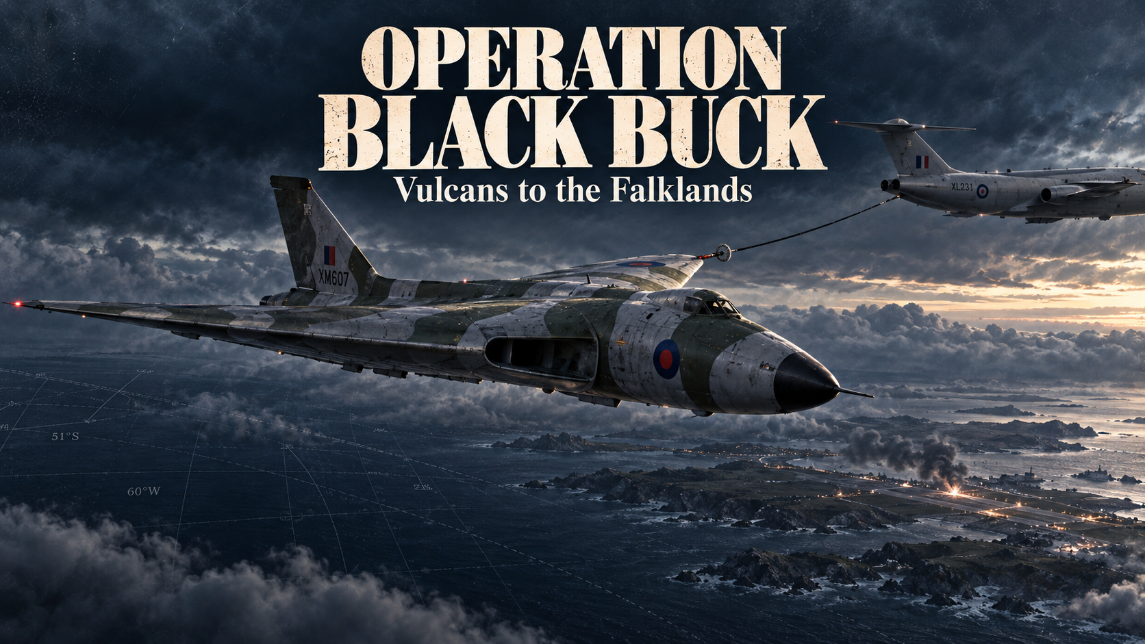 OPERATION BLACK BUCK - Vulcans to the Falklands