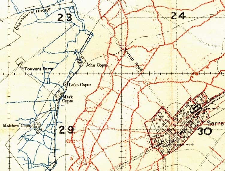 Trench Map