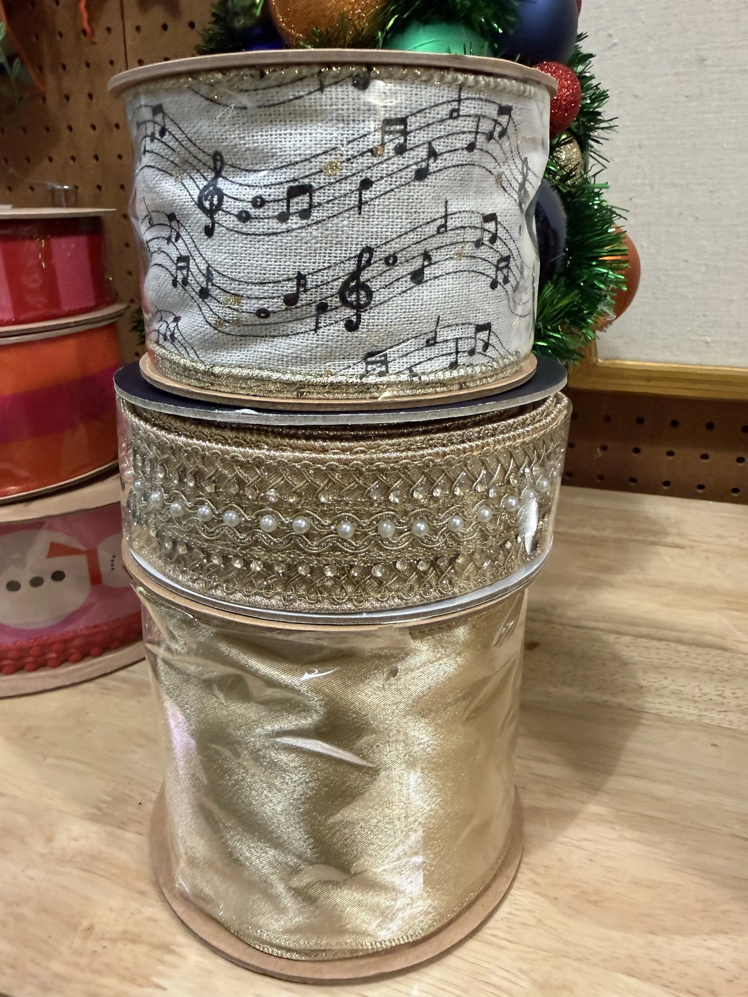 Music-Themed Ribbon Set