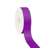 Plum Double Face Satin Ribbon 1 1/2 50 Yard