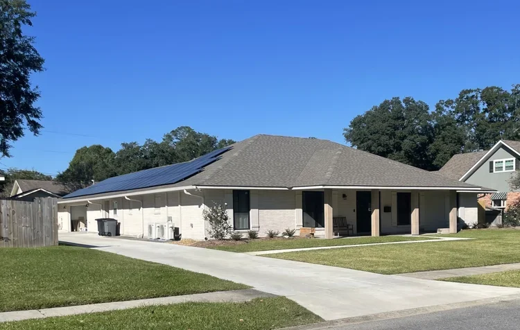 Storm-recovery housing project supported by Oxalis Advisors