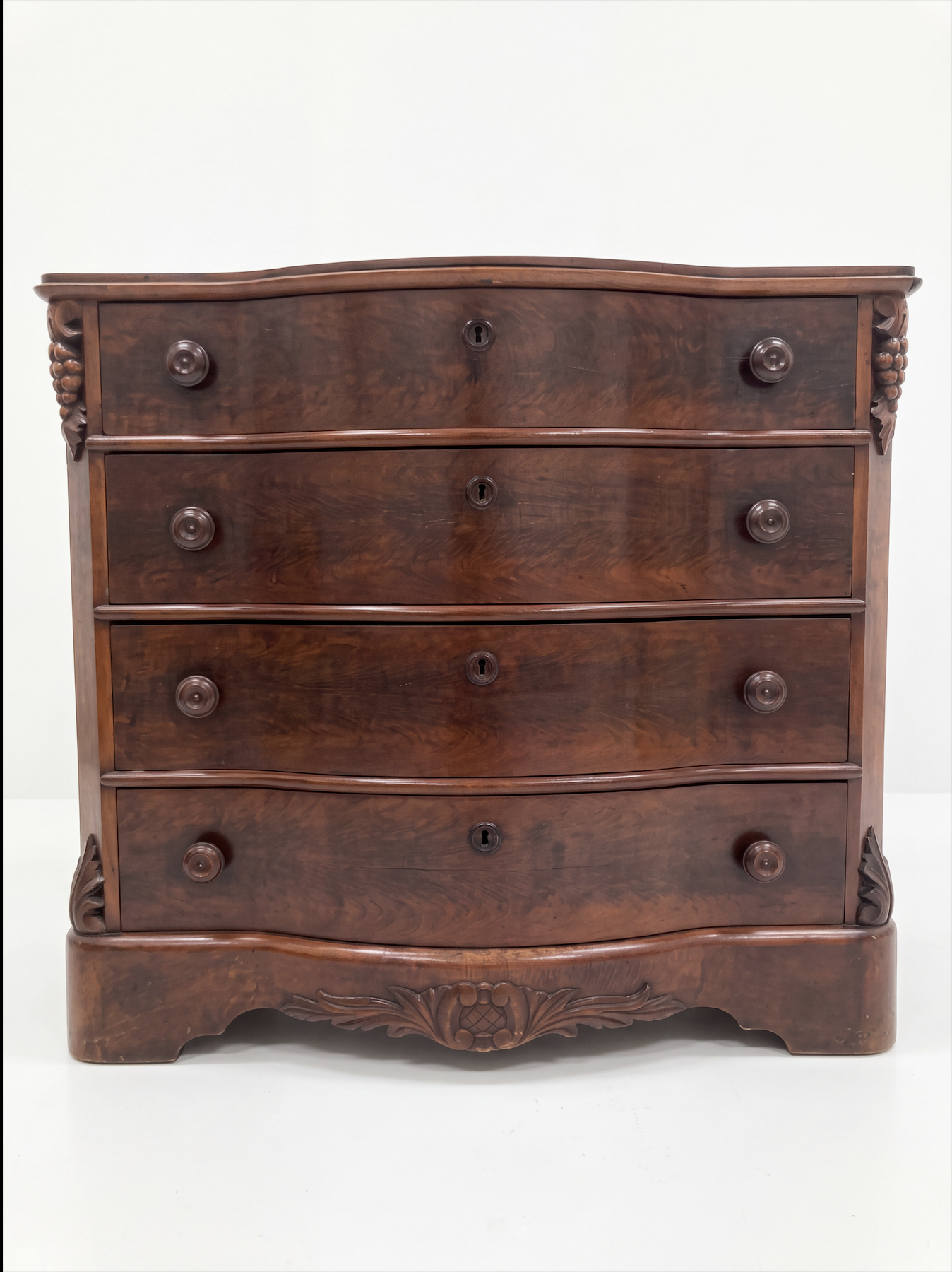 Antique English Oak Chest of Drawers