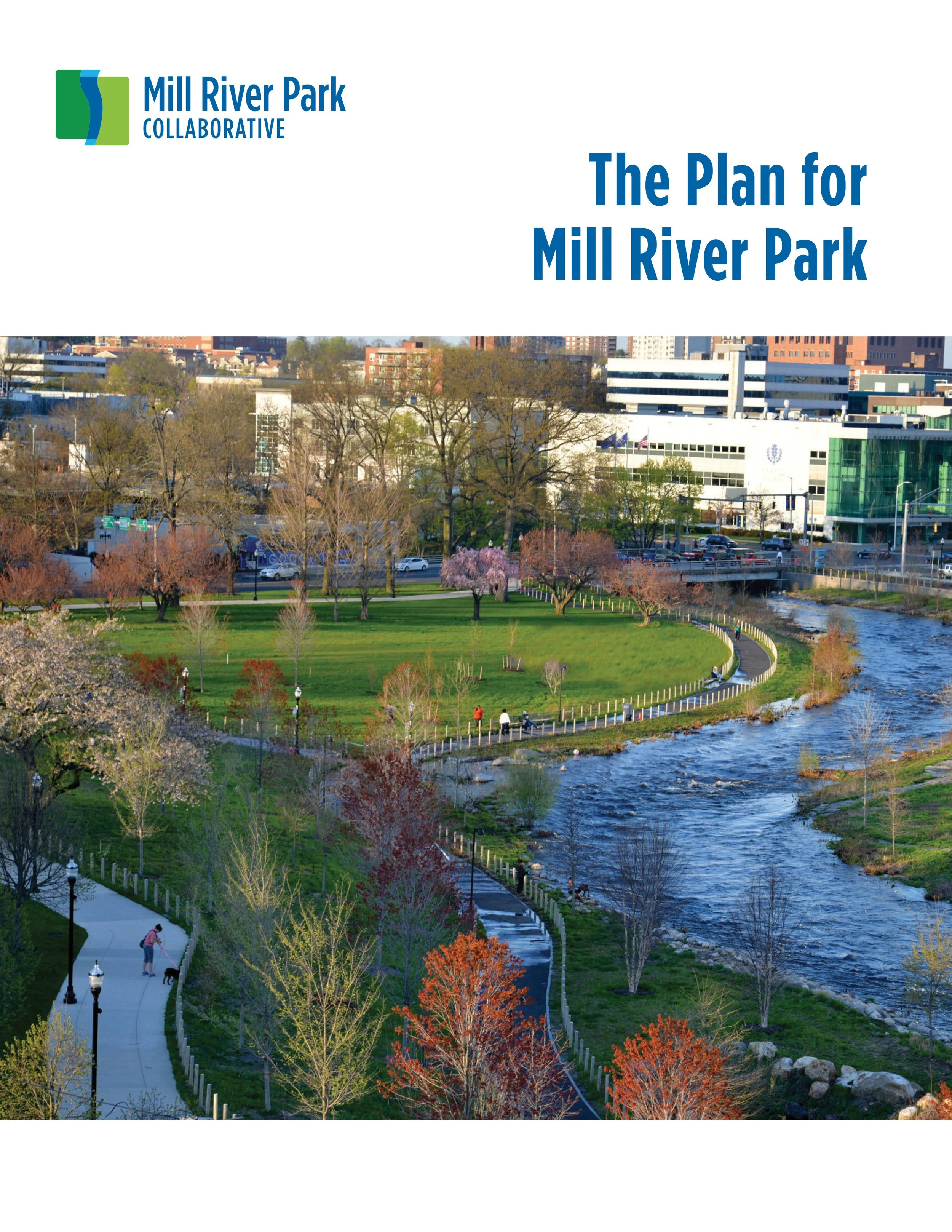 Cover for The Plan for Mill River Park.