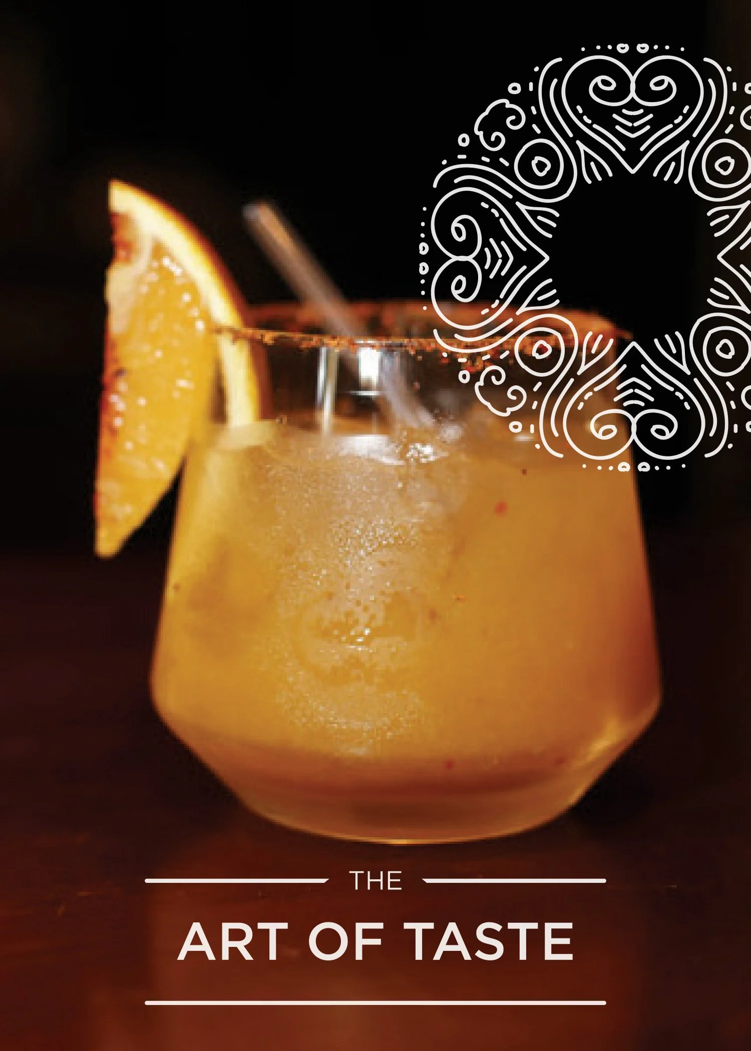 The Resort at Pedregal: Recipe card for The Art of Taste.