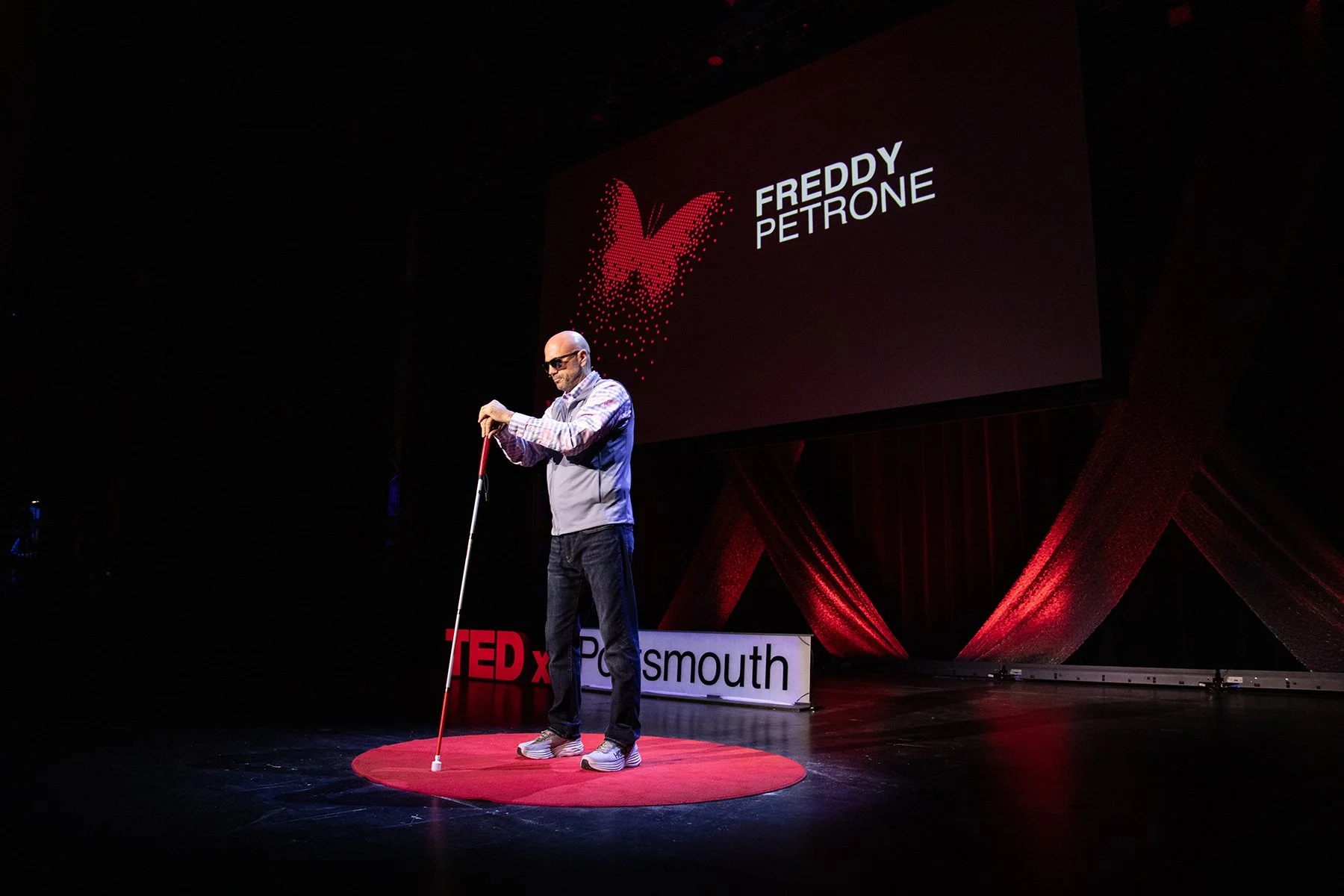 TEDxPortsmouth 2025: Speaker Freddy Patrone