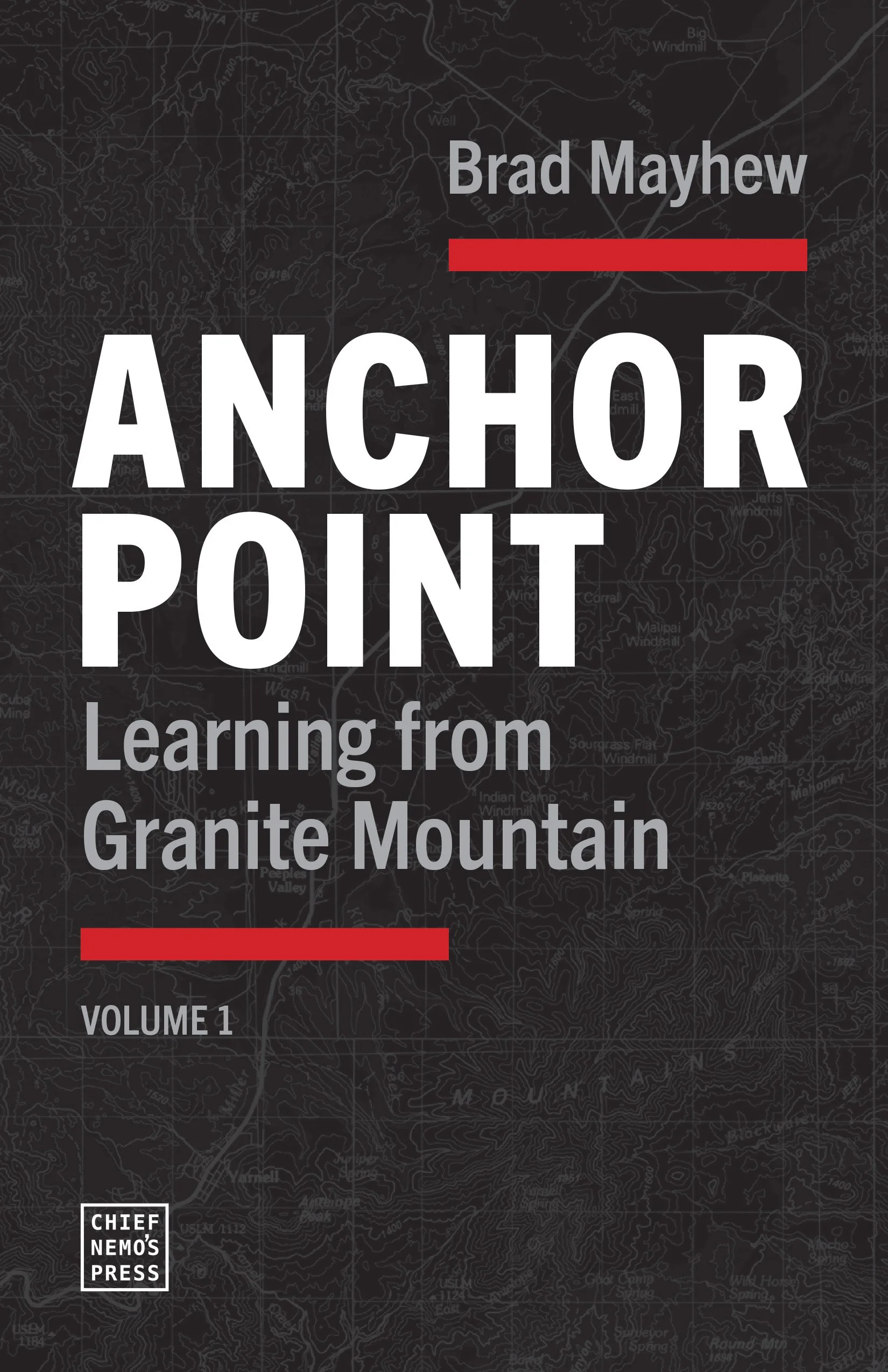 Proposed cover design for Anchor Point.