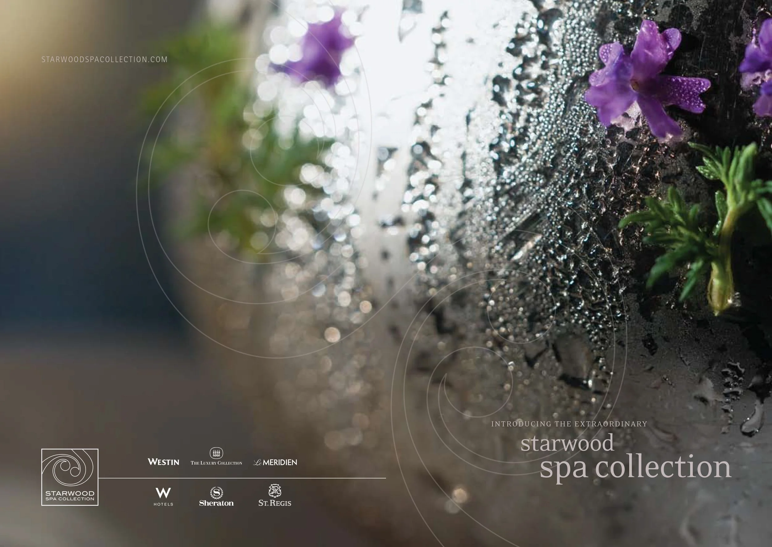 Cover for Starwood Spa Collection directory.