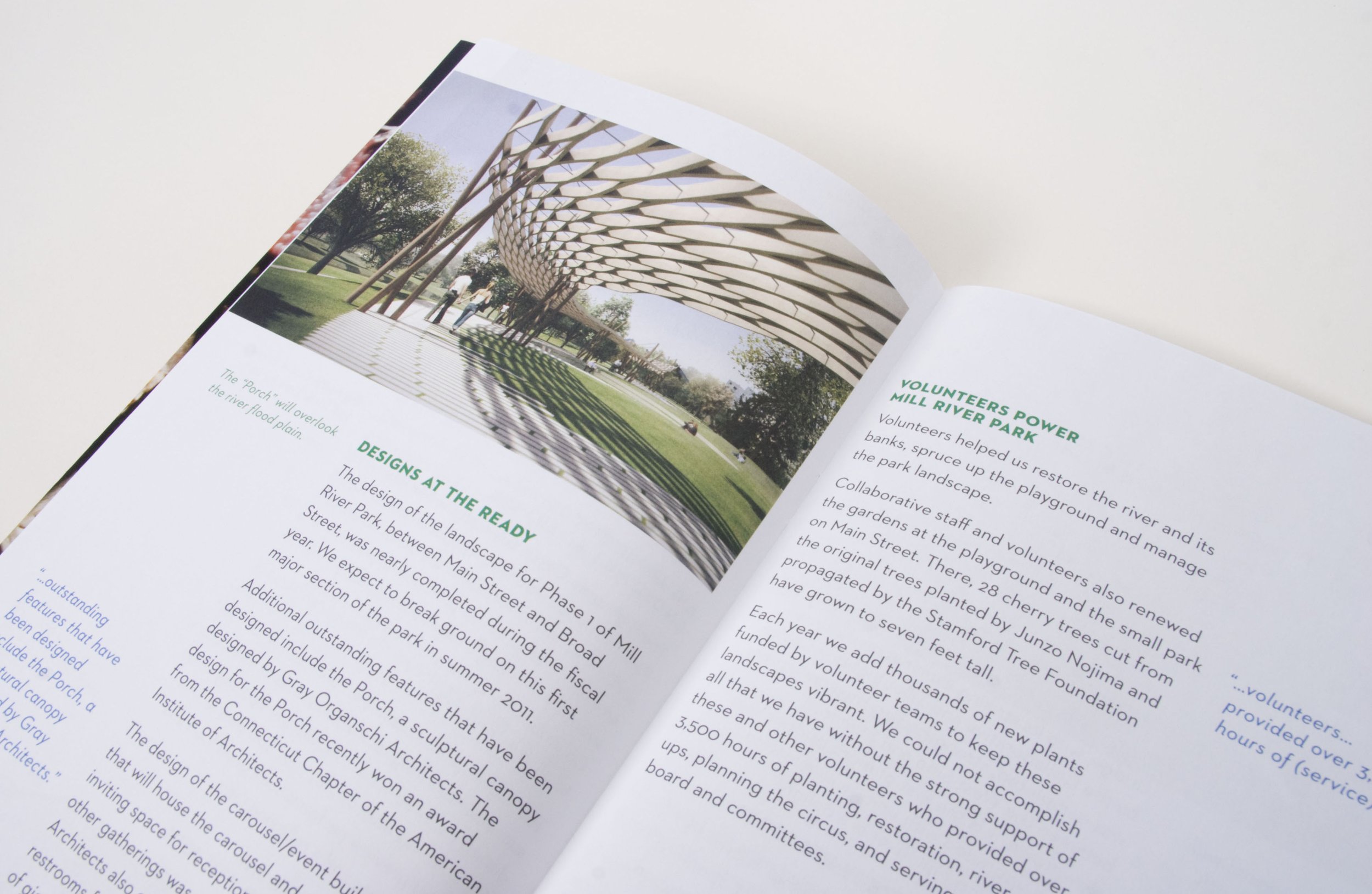 Annual report detail.