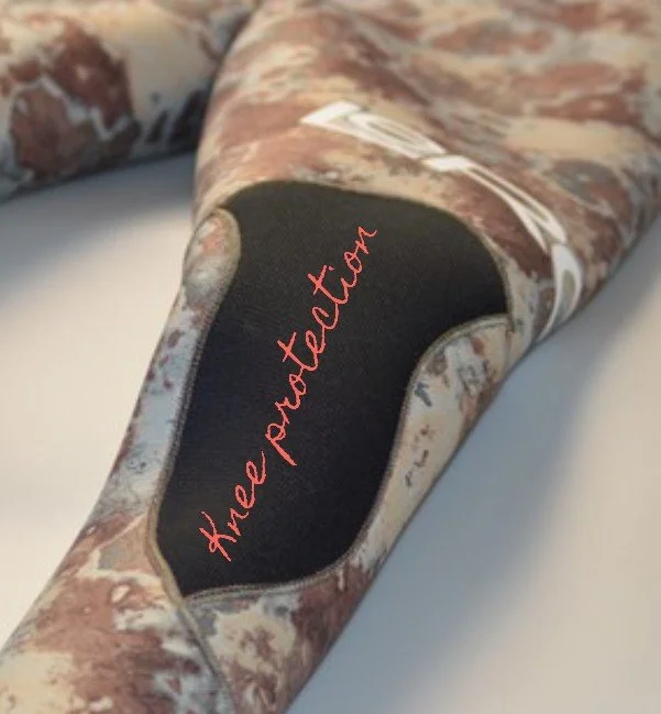 Best spearfishing wetsuits for the UK? Warmest spearfishing wetsuits. Tailored fitted spearfishing wetsuits. Leroi Squid wetsuits. Polosub wetsuits. Pissette for wetsuit. BEST camouflage wetsuit UK.