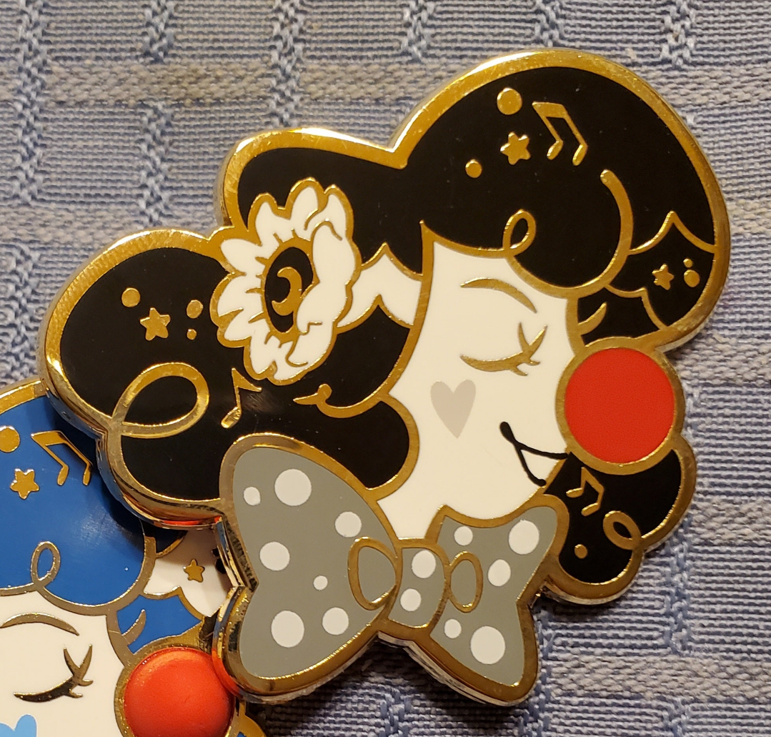 Clown Pin - Noir