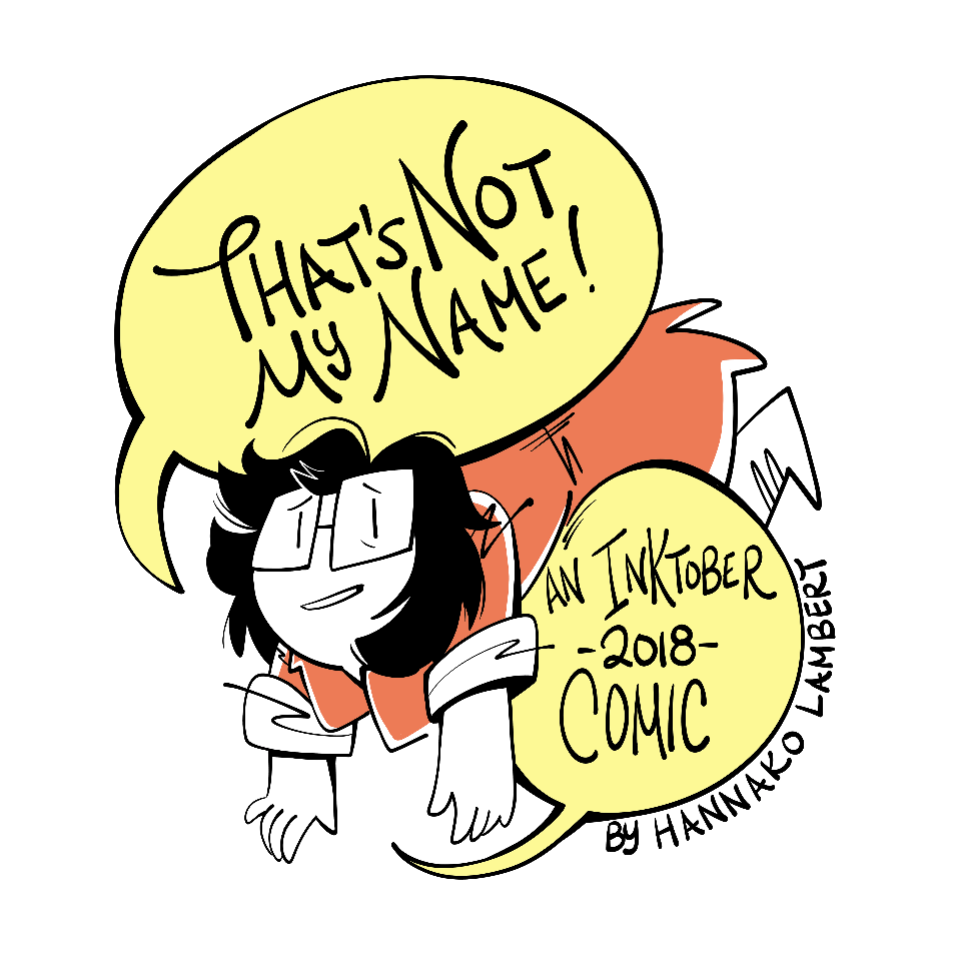 That's Not My Name! Comic