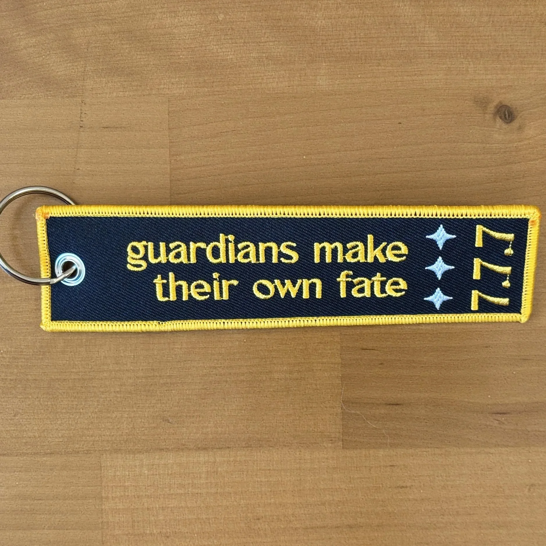 Keychain+Yellow+and+Black+Per+Audacia+Ad+Astra+2.jpg