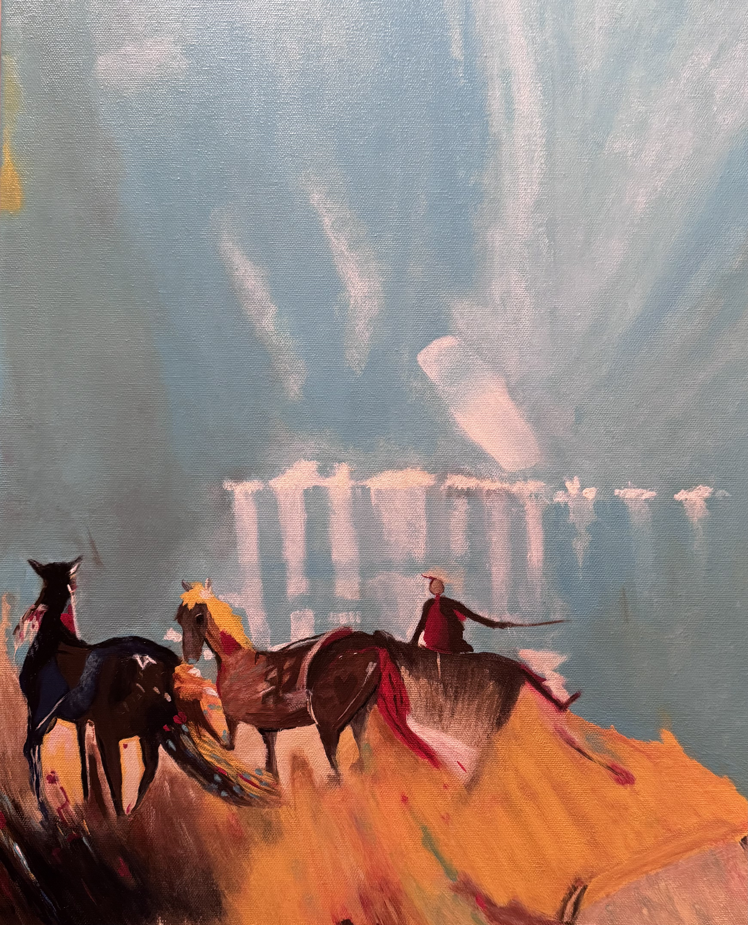 Hind's Feet Passage Original Acrylic Painting