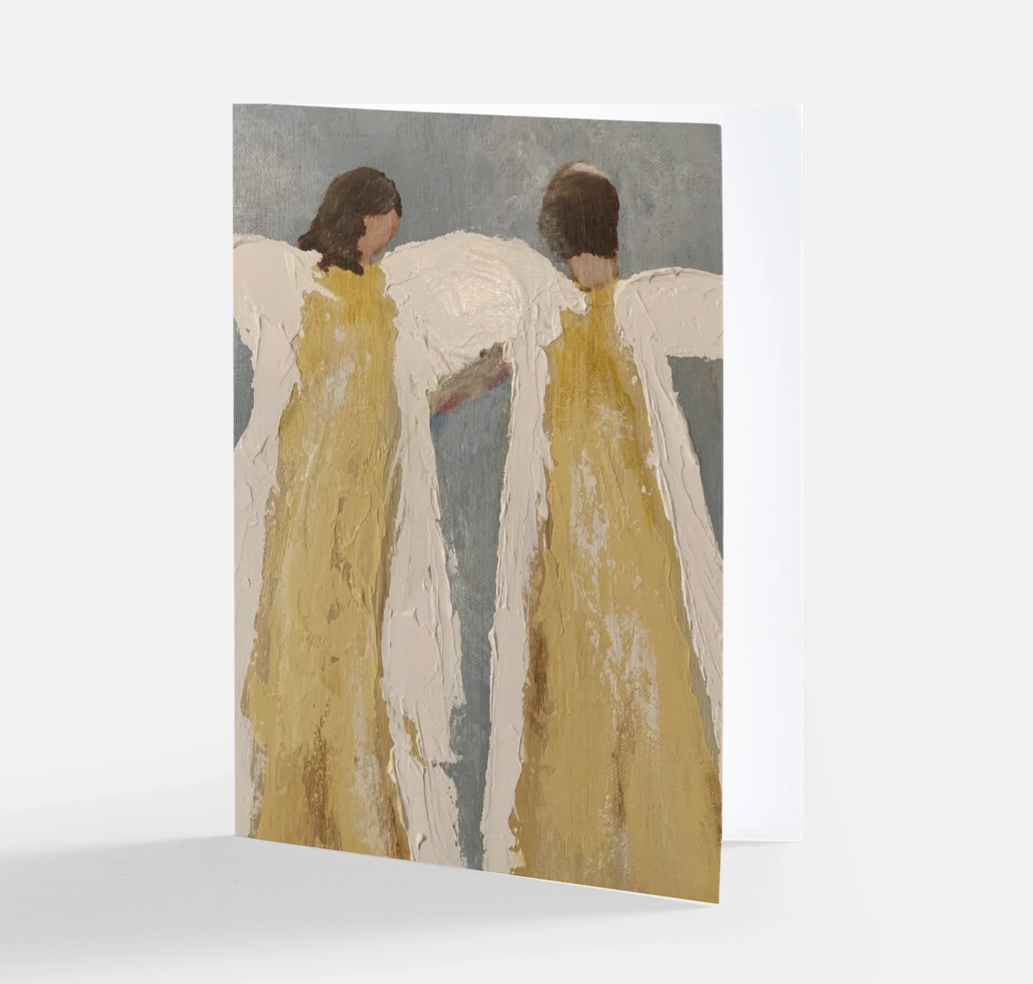 Reproduction of Harmony from the Light of Presence, a Collection of Original Art. 4" x 5" note card with an envelope. Available for purchase on Etsy.
