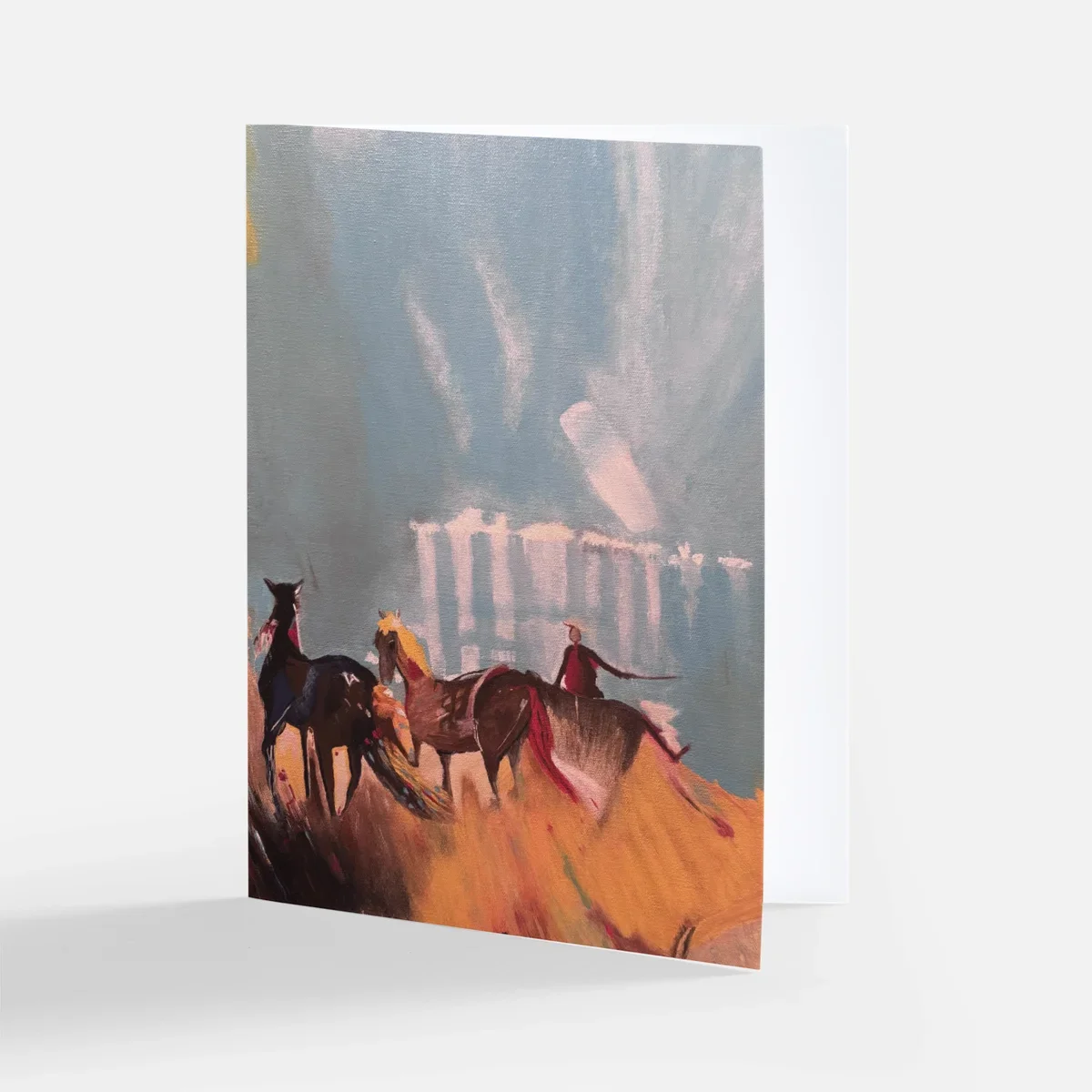 Reproduction of Hind's Feet Passage from the Southwestern Collection of Original Art. 4" x 5" note card with an envelope. Available for purchase on Etsy.