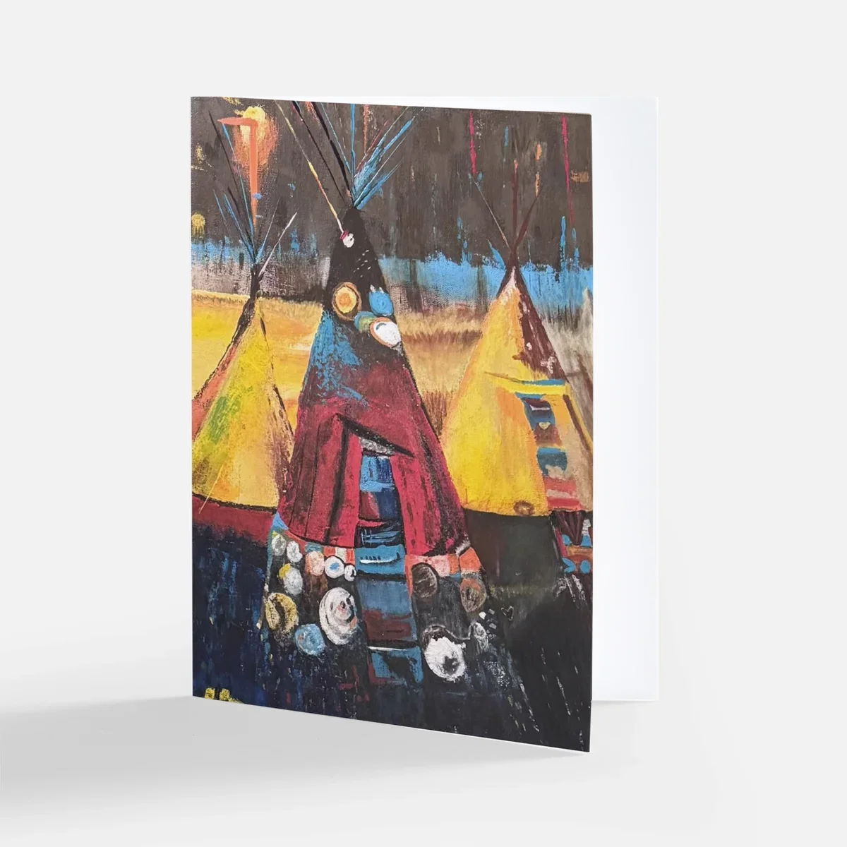 Reproduction of Tent of Meetings from the Southwestern Collection of Original Art. 4" x 5" note card with an envelope. Available for purchase on Etsy.