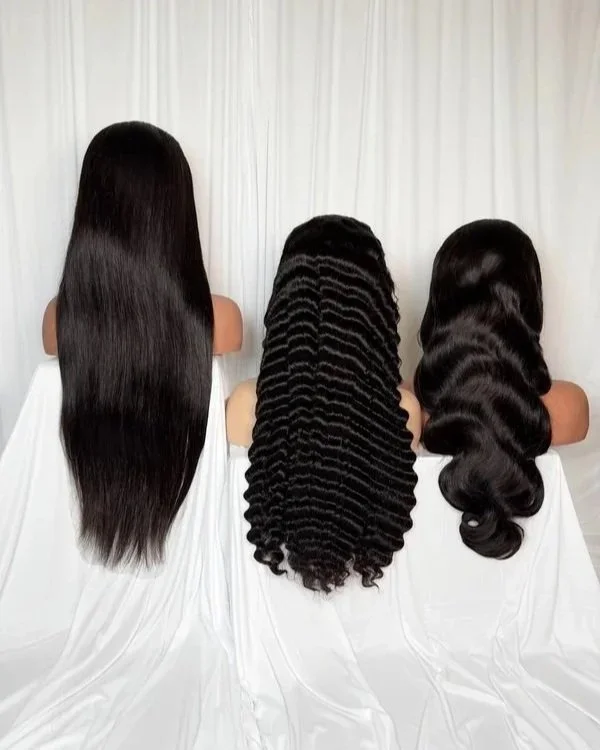 Natural Colored HD Frontal Wigs