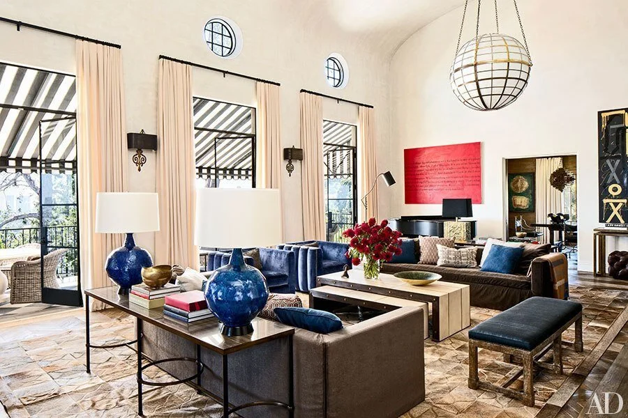 Celebrity Living: Pompeo's Palatial LA Home...