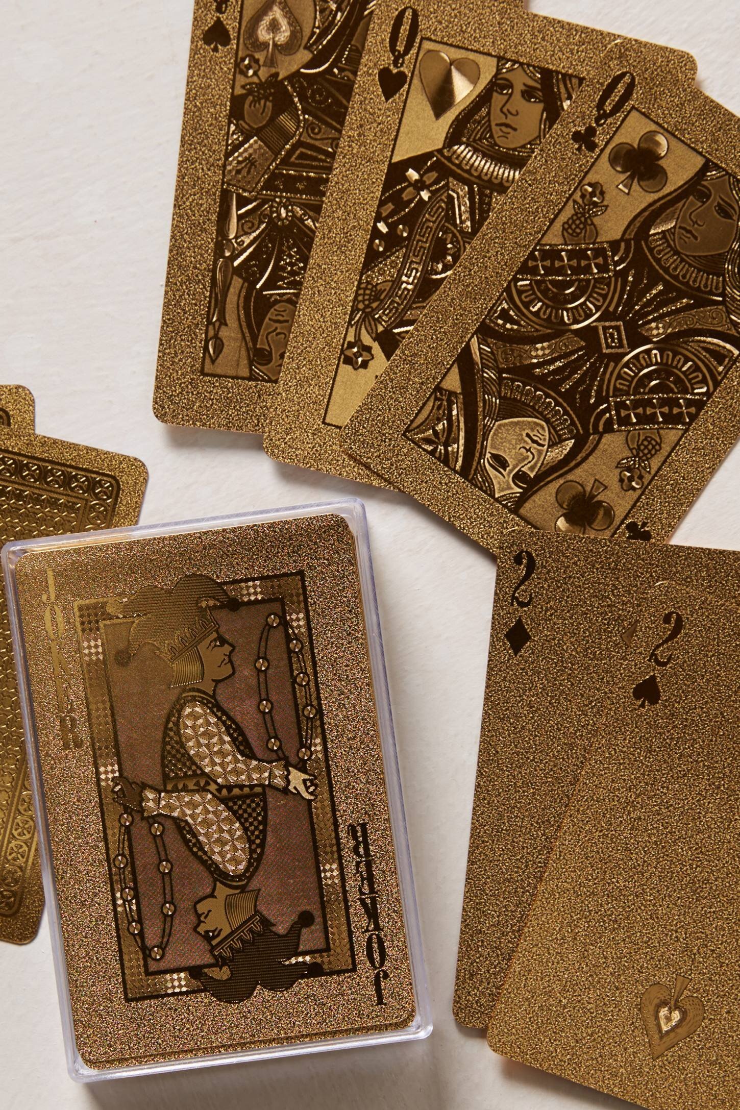 For Him: Metallic Playing Cards...