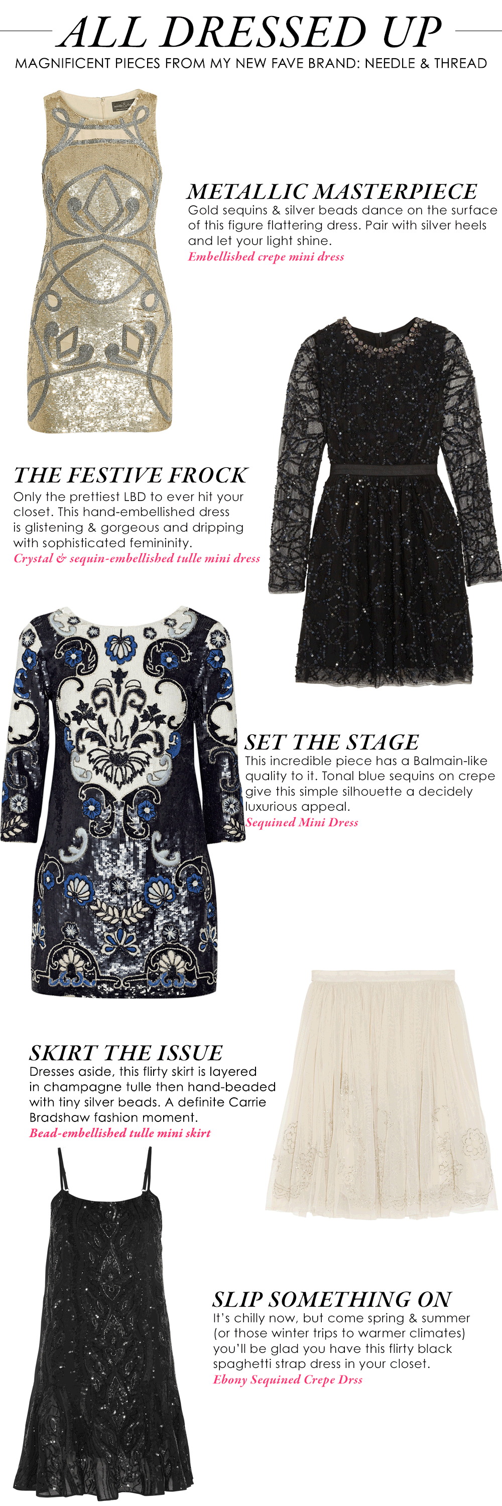 Coveted Pieces: Holiday Dressing Gets Glam...