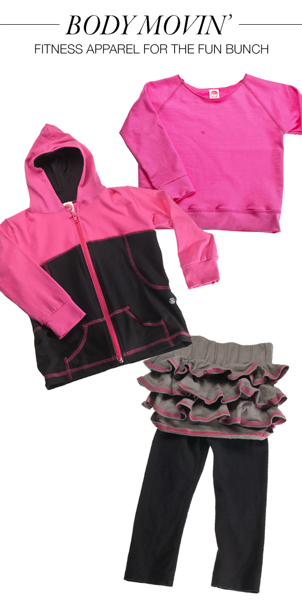 Tot Fashion: Fitness Apparel for the Younger Set...