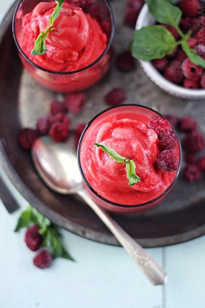 Culinary Pursuits: Late Summer Raspberry Sorbet...