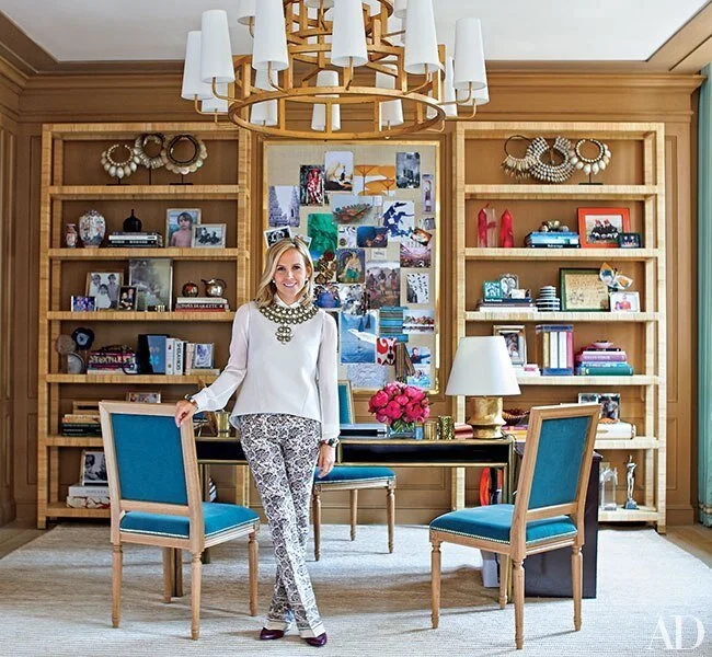 Celebrity Living: Tory Burch's Colorful Aerie...
