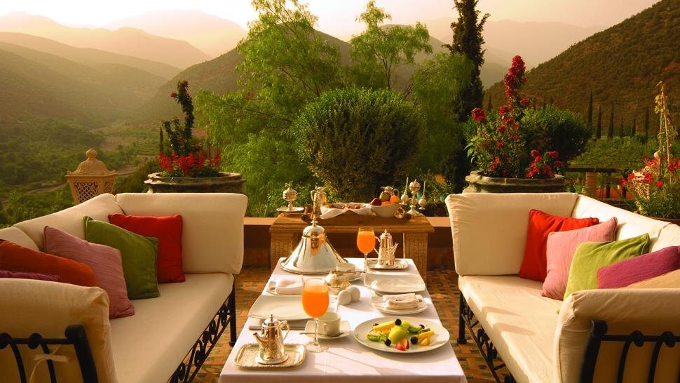 Luxe Accommodations: Sir Richard Rocks the Kasbah...