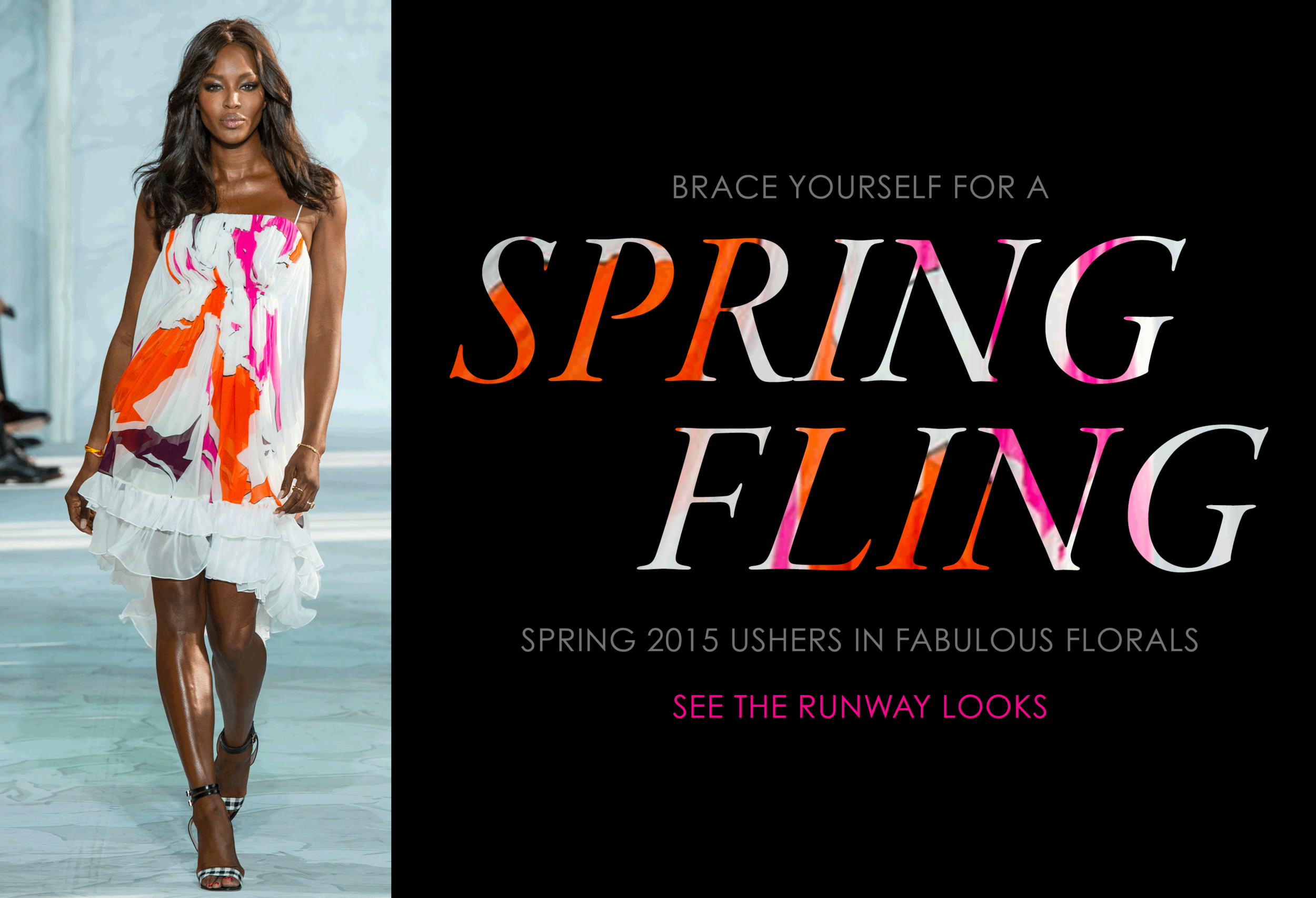 Trendspotting: Fabulous Florals for 2015...