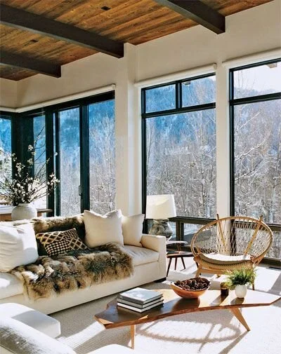 Dreaming Of: A Cozy Ski Chalet...