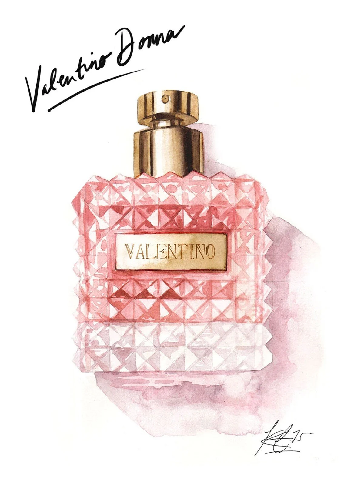 Beauty: Loving Donna, Valentino's Spectacular New Fragrance....
