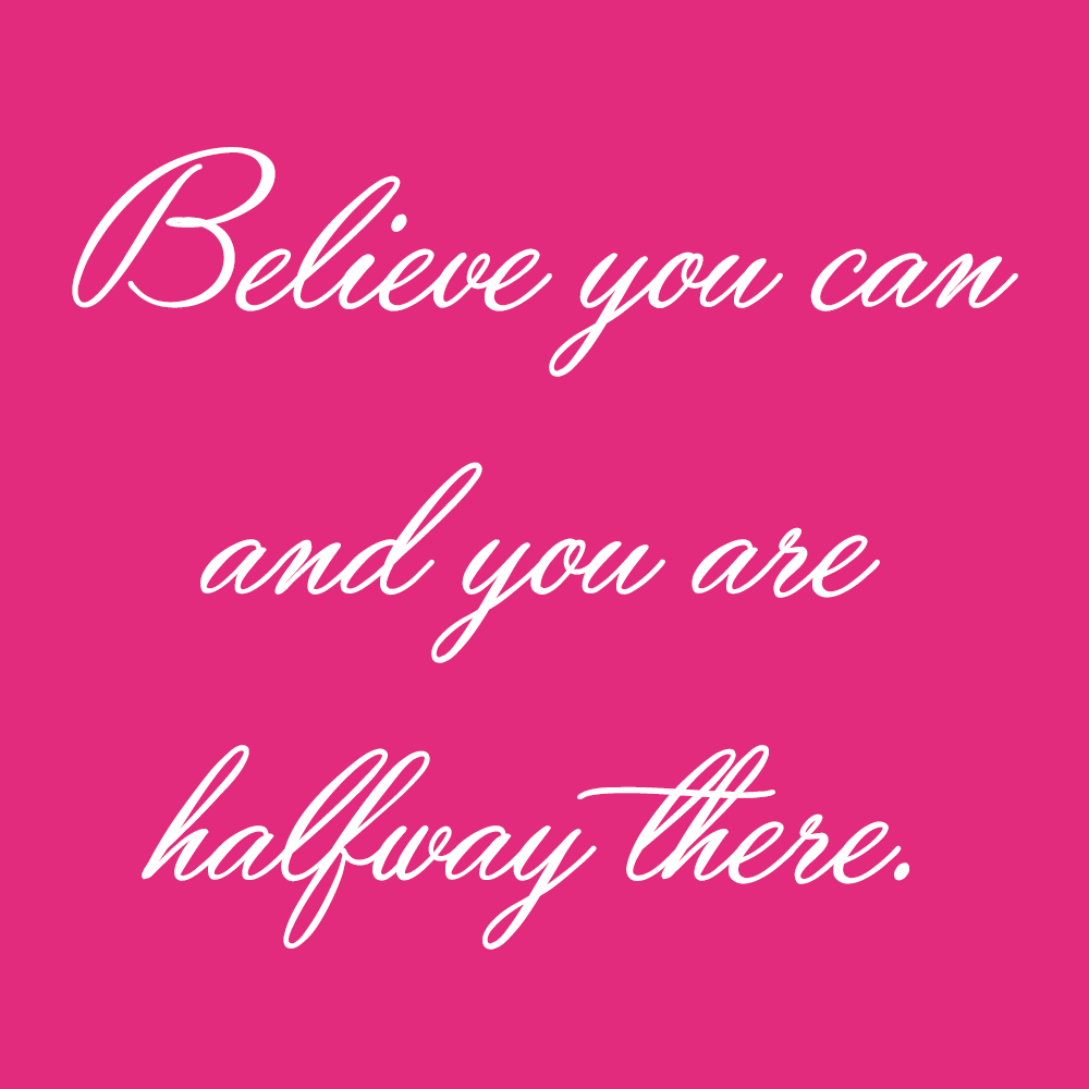 Perspective: Believe It to See It...