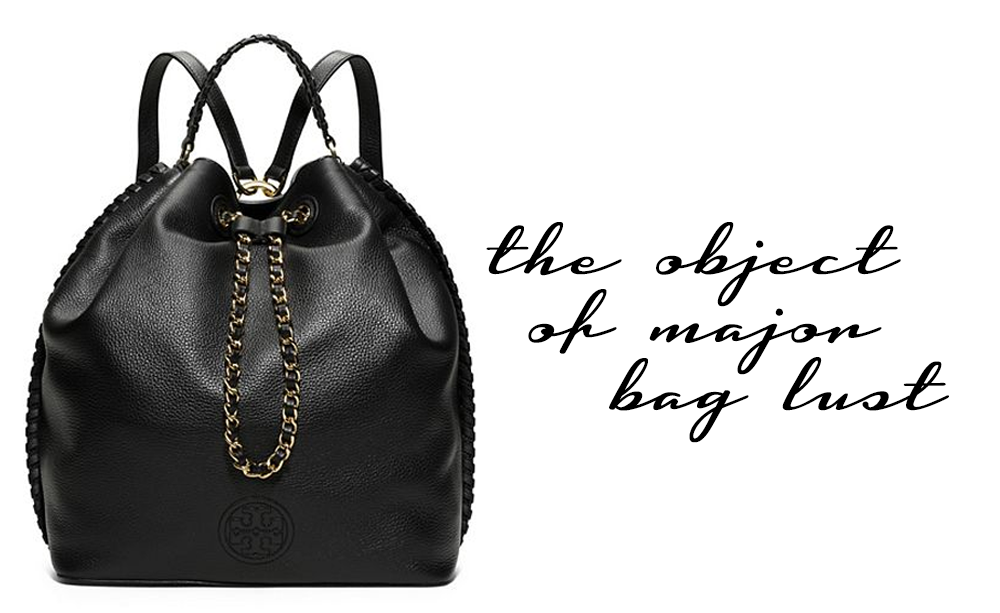 Current Obsession: The Ultra-Chic Bucket Backpack...