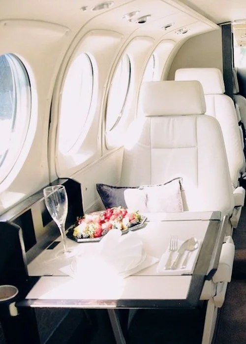 From the Window Seat: My On-the-Go Luxuries...