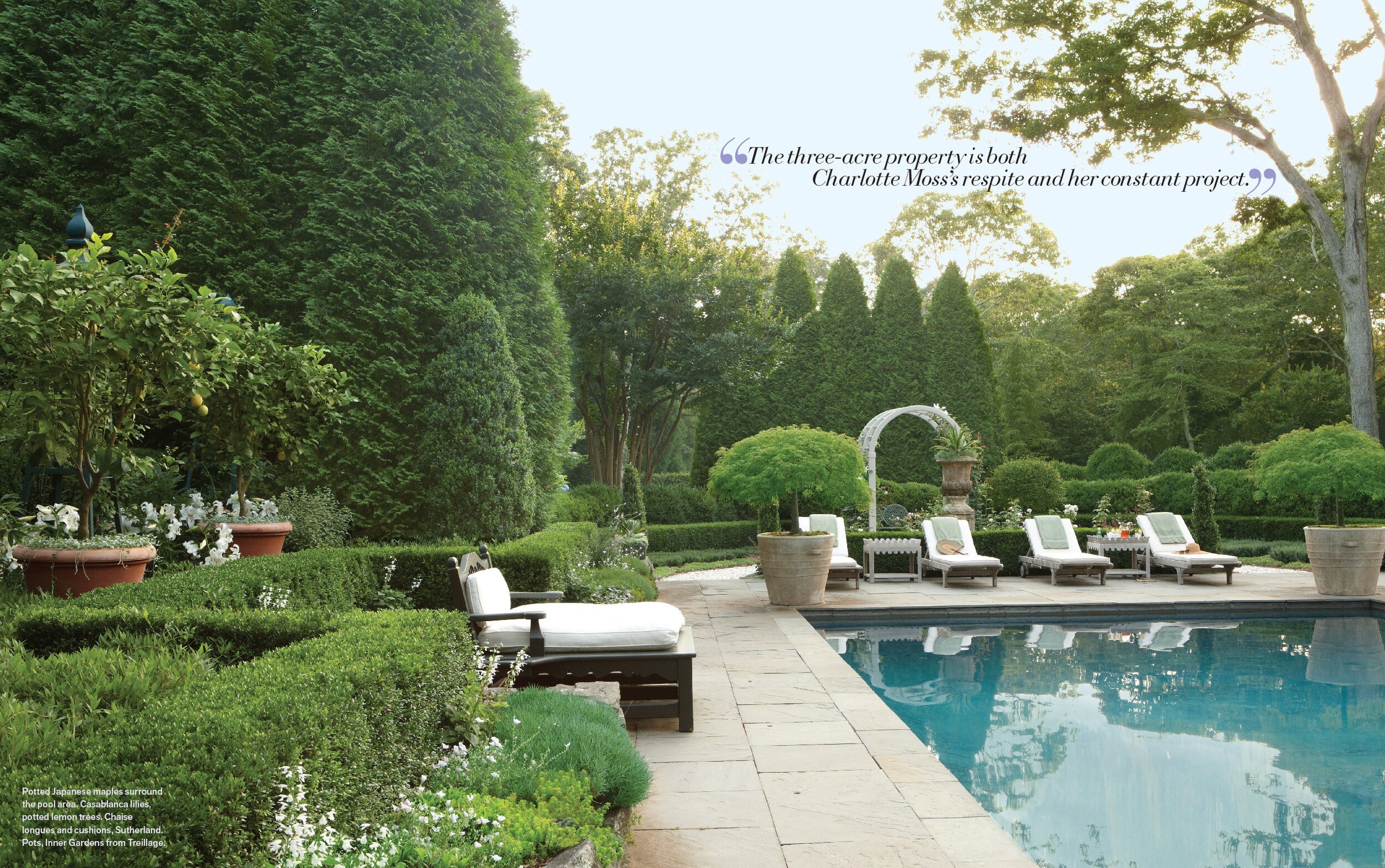 Feeling Bookish: Following Charlotte Moss into the Garden...