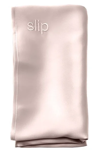 Pink Silk Pilowcase