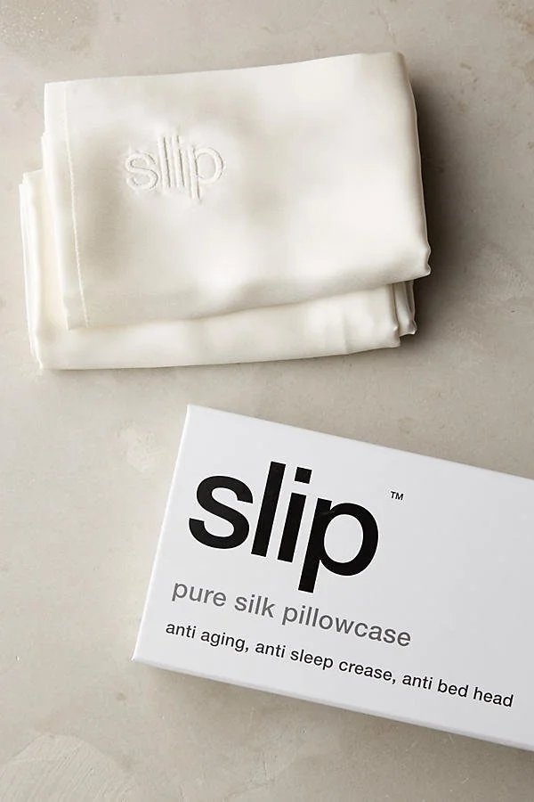 Ivory Silk Pillowcase