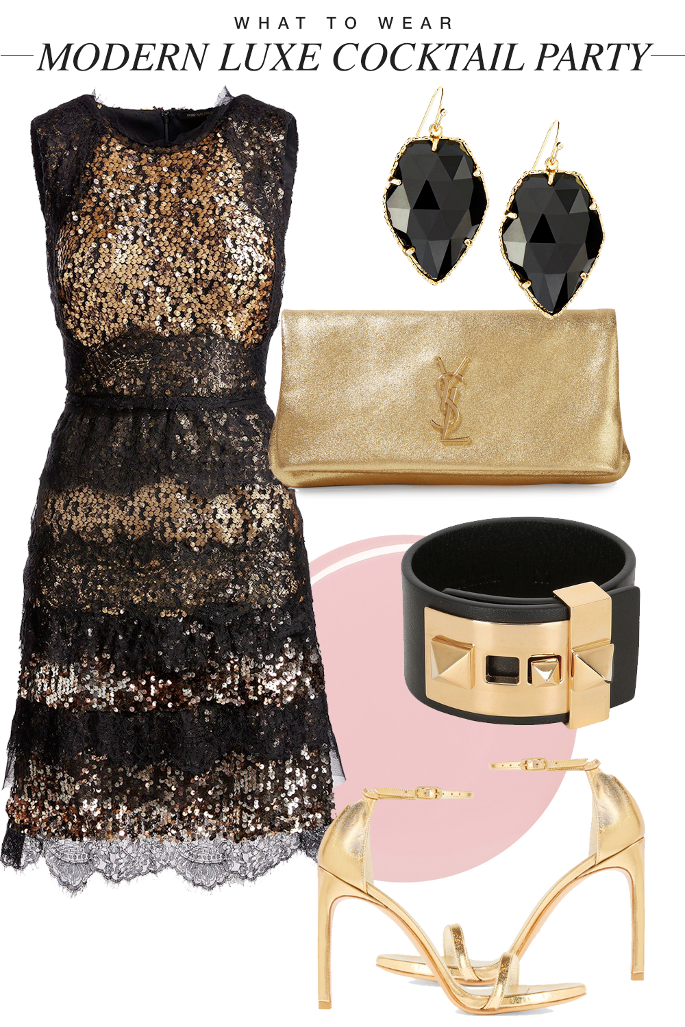 What to Wear: Modern Luxe Cocktail Party Dressing...