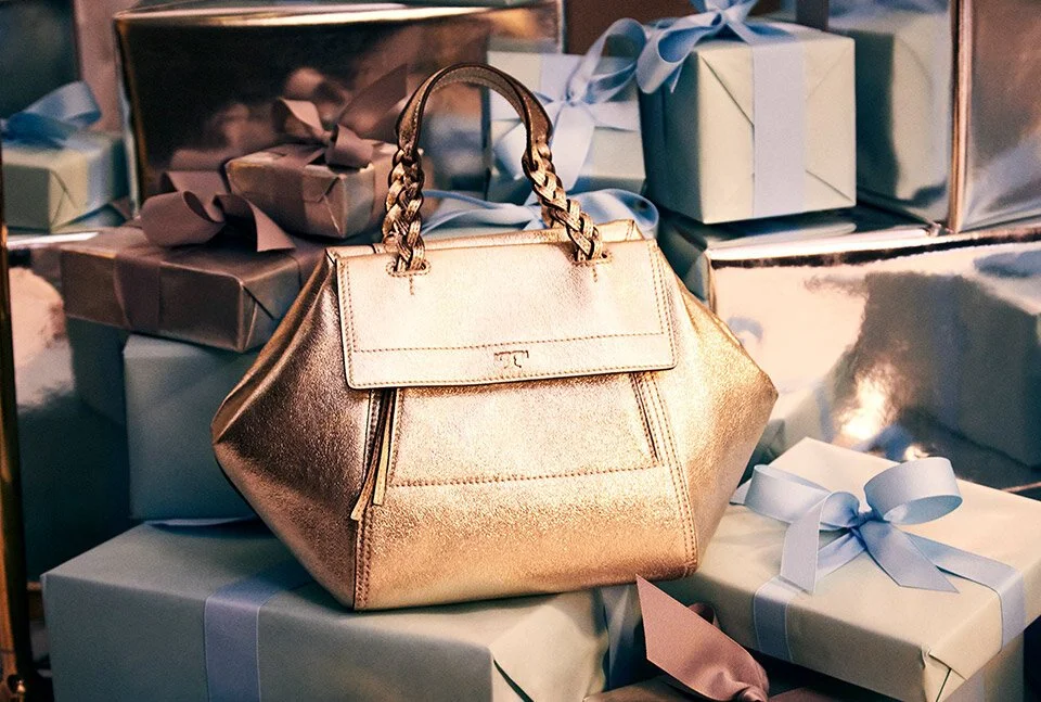 Shopping: Reach for the Gold at Tory Burch (and save 30% or more doing so)...