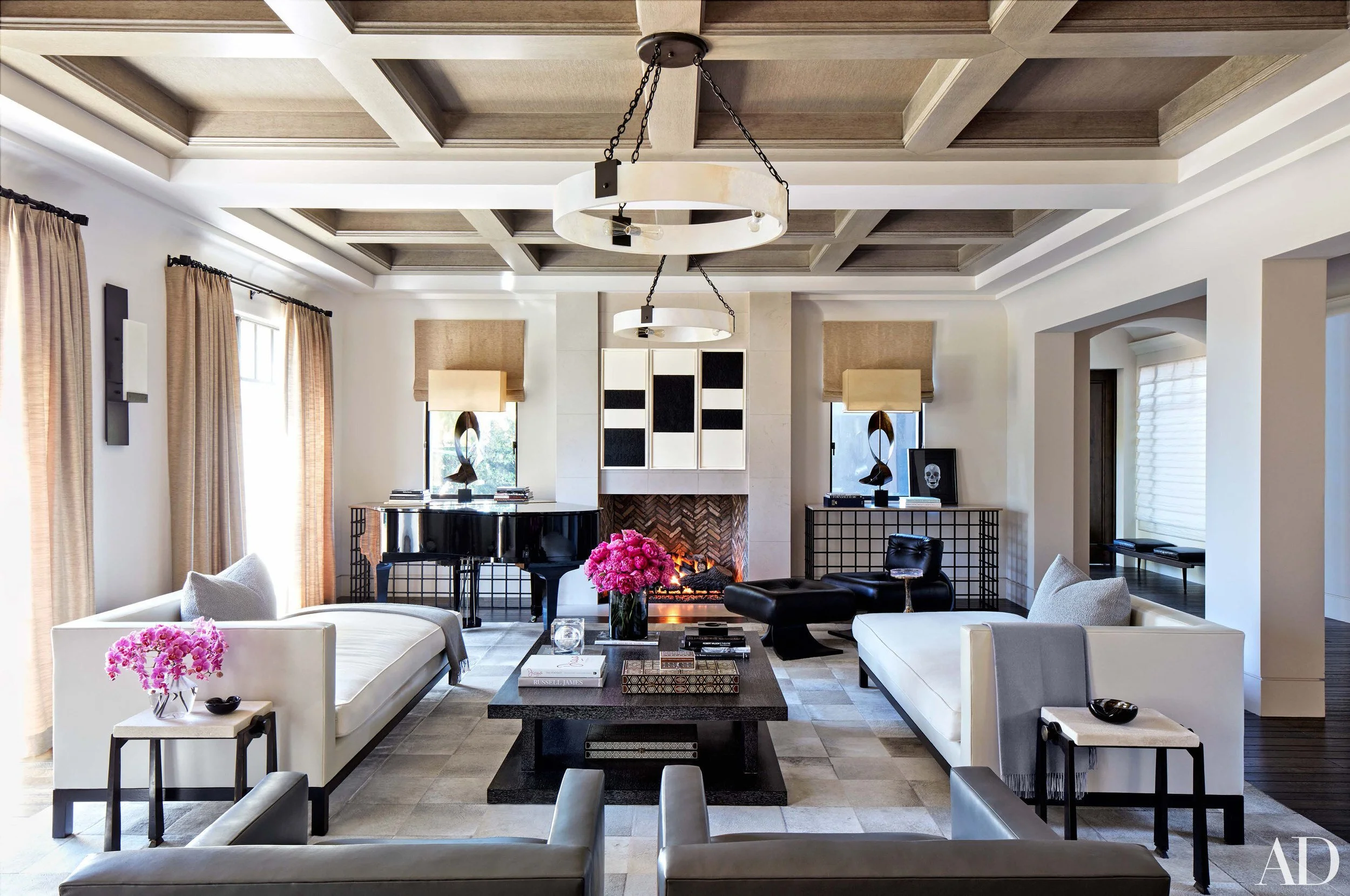 Celebrity Living: Kourtney K's Family Friendly Modern Home...